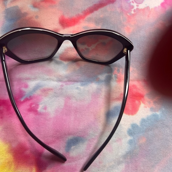 ? Miu Miu Black Starry Cat‑Eye Sunglasses – Chic Designer Statement ? main image 4